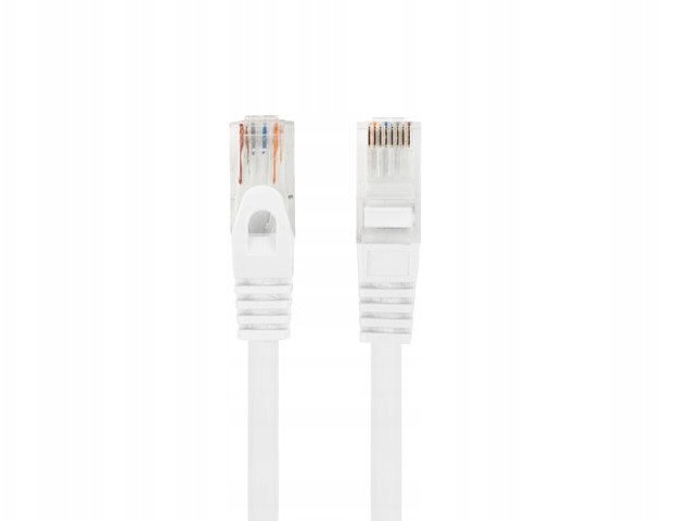 Kabllo rrjeti Lanberg PCU6-10CU-0025-W, Cat6, 2.5m, e bardhë