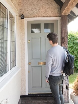 Kamerë sigurie Yale, e kaltër e errët