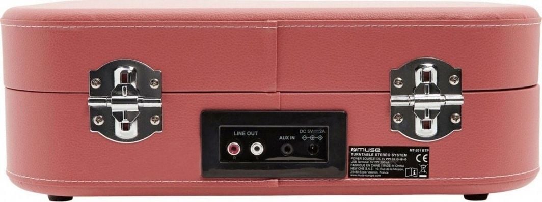 Грамофон Muse MT-201BTP Retro, Bluetooth, USB, стерео