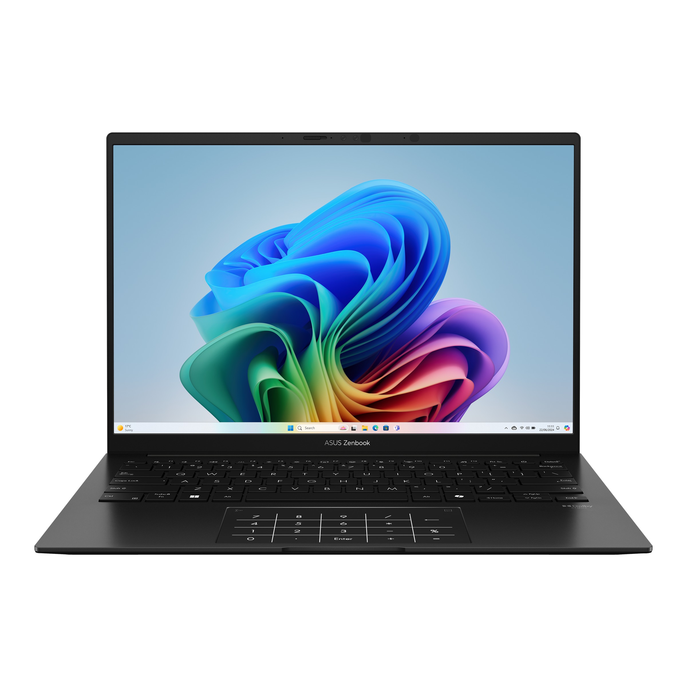 Laptop ASUS Zenbook 14 OLED (UM3406), 14", AMD Ryzen AI 7, 16GB RAM, 1TB SSD, црн