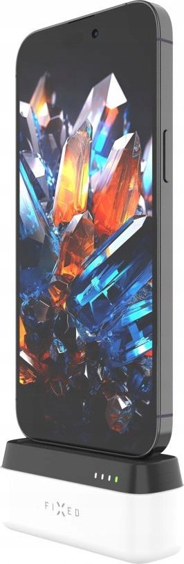 Power bank FIXED Zen 5 Plug-in, 5000 mAh, PD 20W, i bardhë