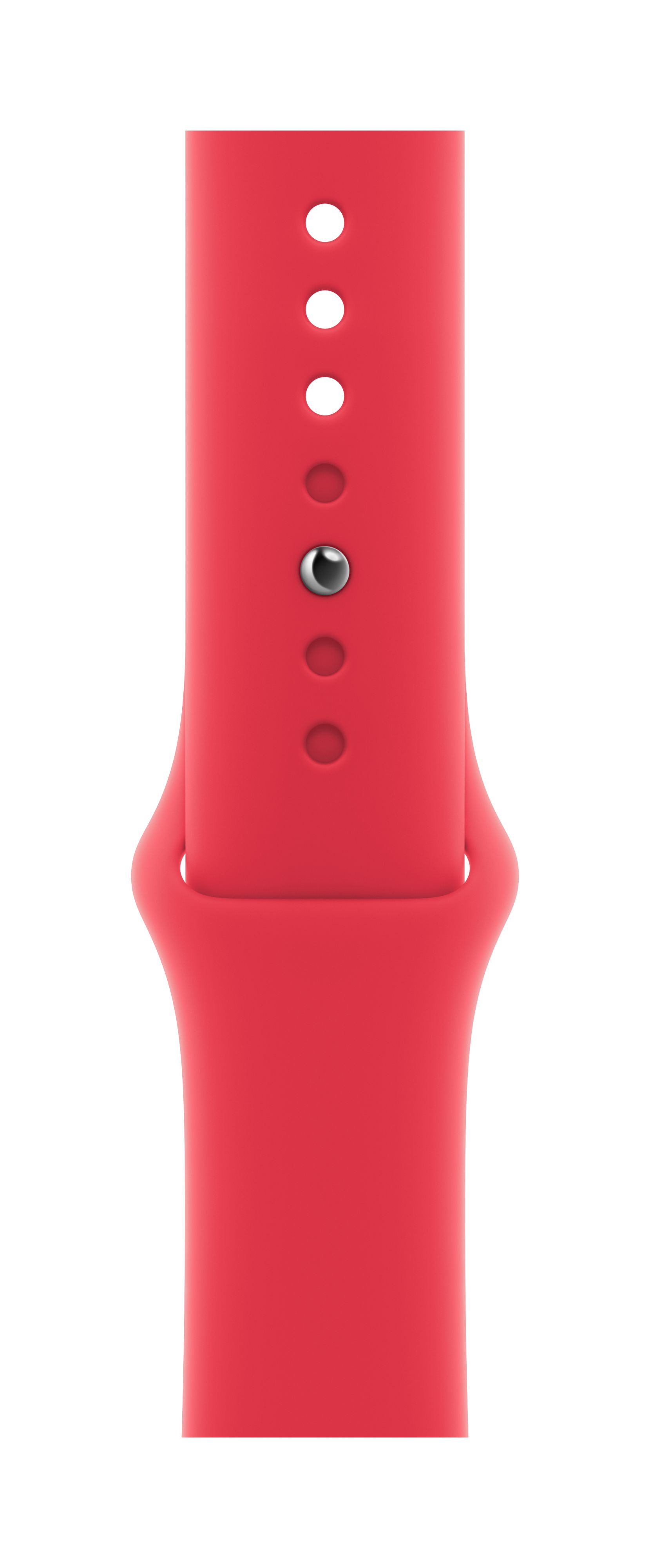 Apple Watch 45mm Band, (PRODUCT)RED Sport Band - S/M