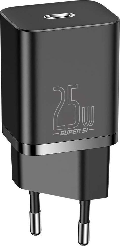 Полнач за ѕид Baseus Super Si BSU3039, 25W, USB C, бел
