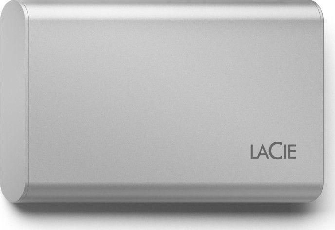 SSD i jashtëm LaCie Portable SSD V2, 500GB, USB C, argjendtë