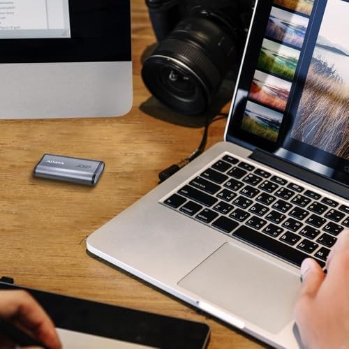 SSD i jashtëm ADATA SE880, 4TB, USB 3.2 Gen 2x2 USB C, titanium