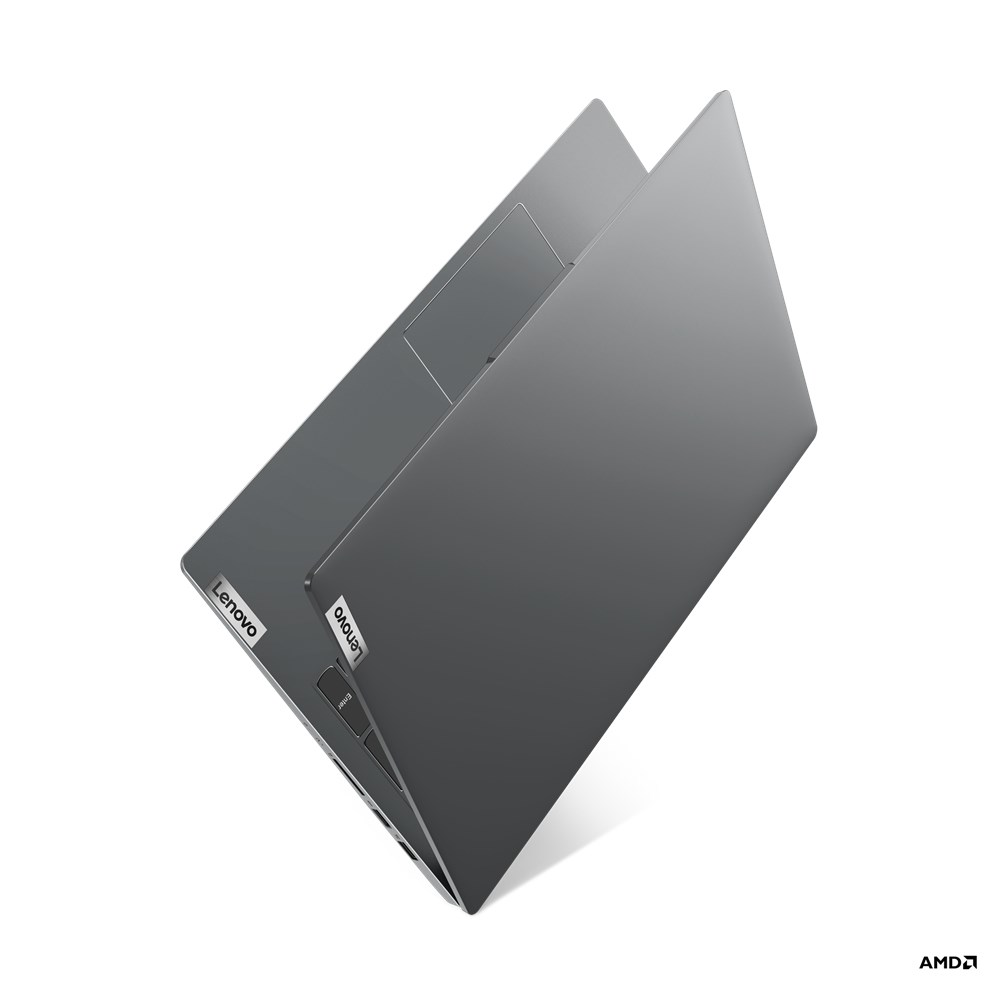 Лаптоп Lenovo IdeaPad 5, 15.6", AMD Ryzen 5 5625U, 16 GB RAM, 512 GB SSD, сив