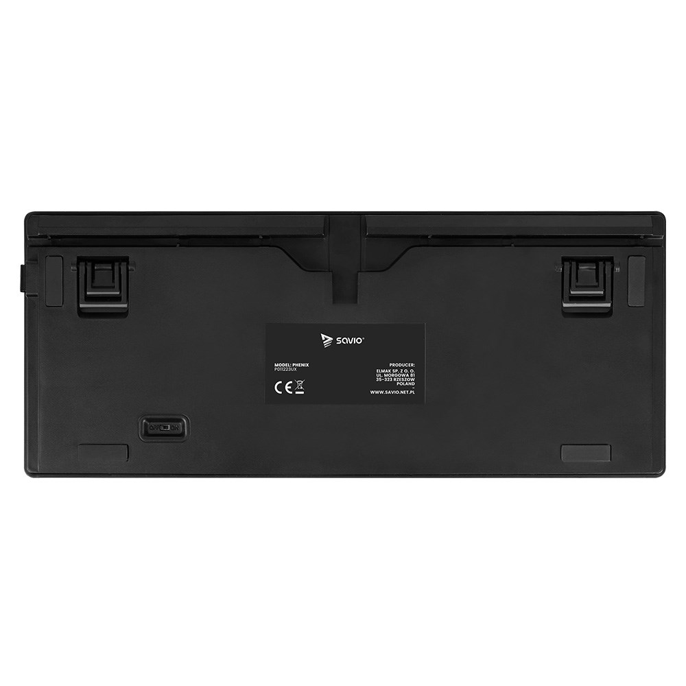 Tastierë mekanike Phenix YELLOW, wireless, e zezë