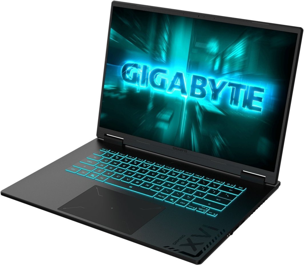 Laptop GIGABYTE Gaming A16, 16", AMD Ryzen 7 2600, 8GB RAM, 512GB SSD, NVIDIA GeForce RTX 5050, i zi