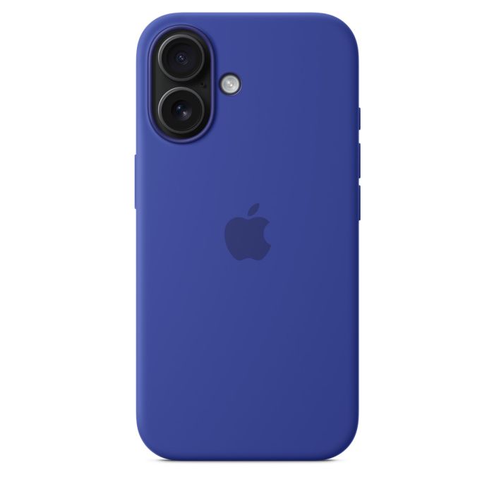 Apple iPhone 16 Silicone Case with MagSafe, Ultramarine (Seasonal)