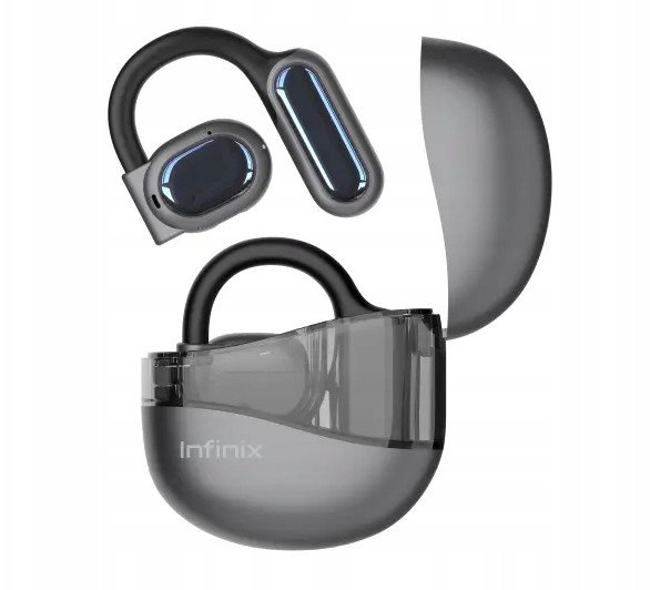Kufje pa tela Infinix Xbuds 3 Loop XEOE01, me mikrofon, gri