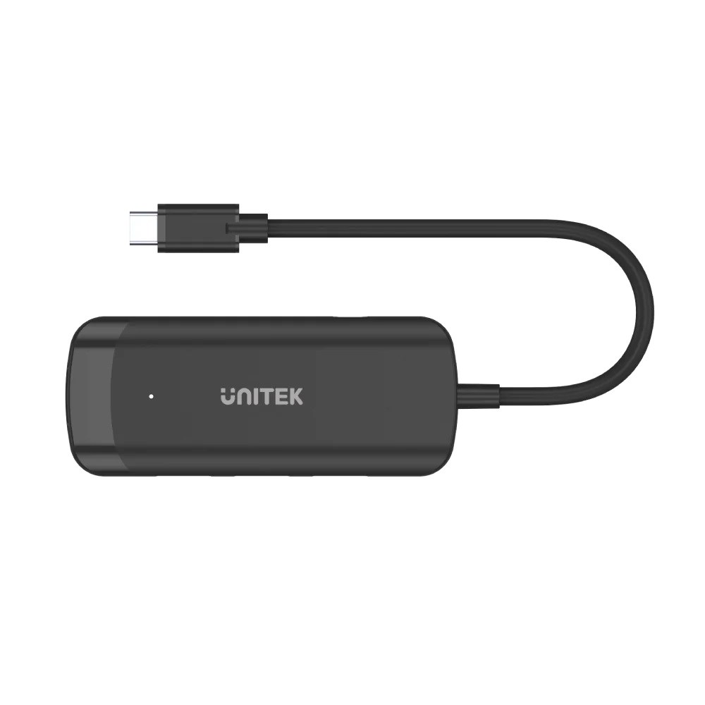Qendër USB-C Unitek H1110B, 3x USB-A 3.1, HDMI 4K, e zezë