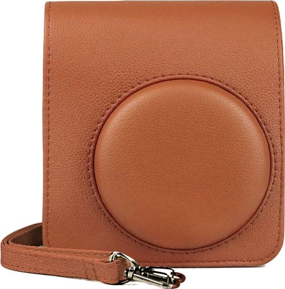 Kuti mbrojtëse LoveInstant për Fujifilm Instax Mini 40, lëkurë eco, kafe