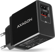 Karikues muri Axagon ACU-QS24, 2x USB A, 24W, i bardhë