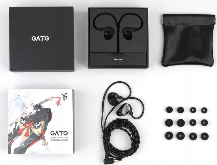 Kufje Logitech Truthear GATE, 10-45kHz, të zeza