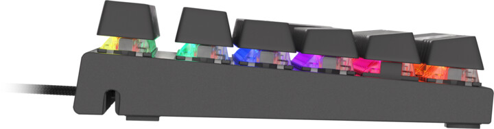 Tastierë Genesis Thor 303, Outemu Red, Hot-swap, US, e zezë