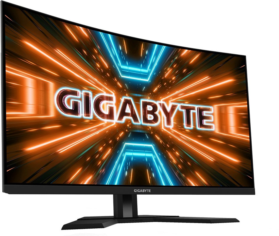 Monitor GIGABYTE M32UC, 31.5”, 4K, Curved, e zezë