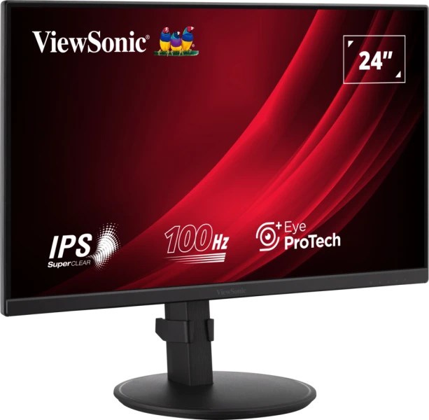Monitor ViewSonic VG2408A, 24", IPS Full HD, 100Hz, i zi