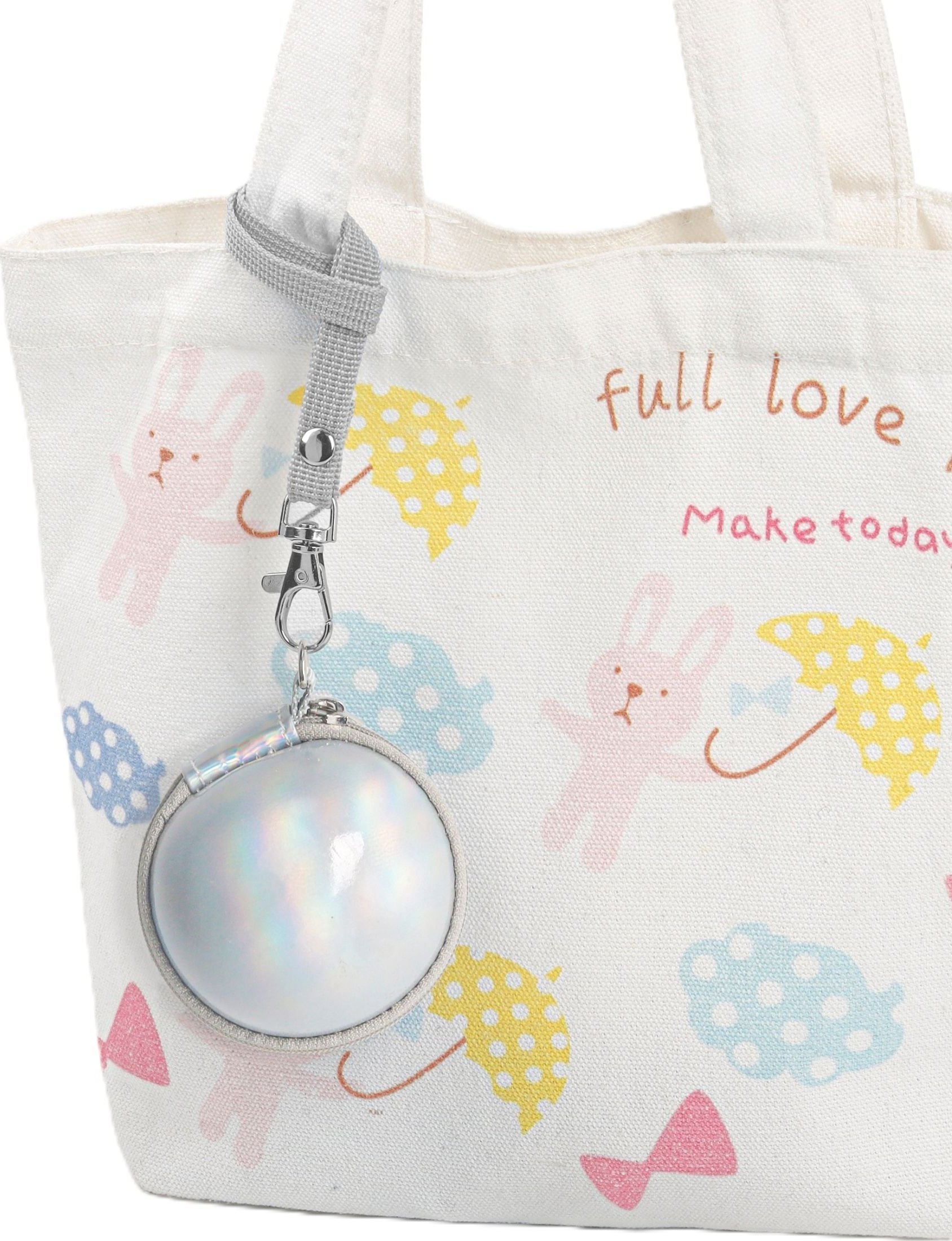 Çantë mbrojtëse Loveinstant për FujiFilm Instax Pal, EVA PU, me rrip, argjend