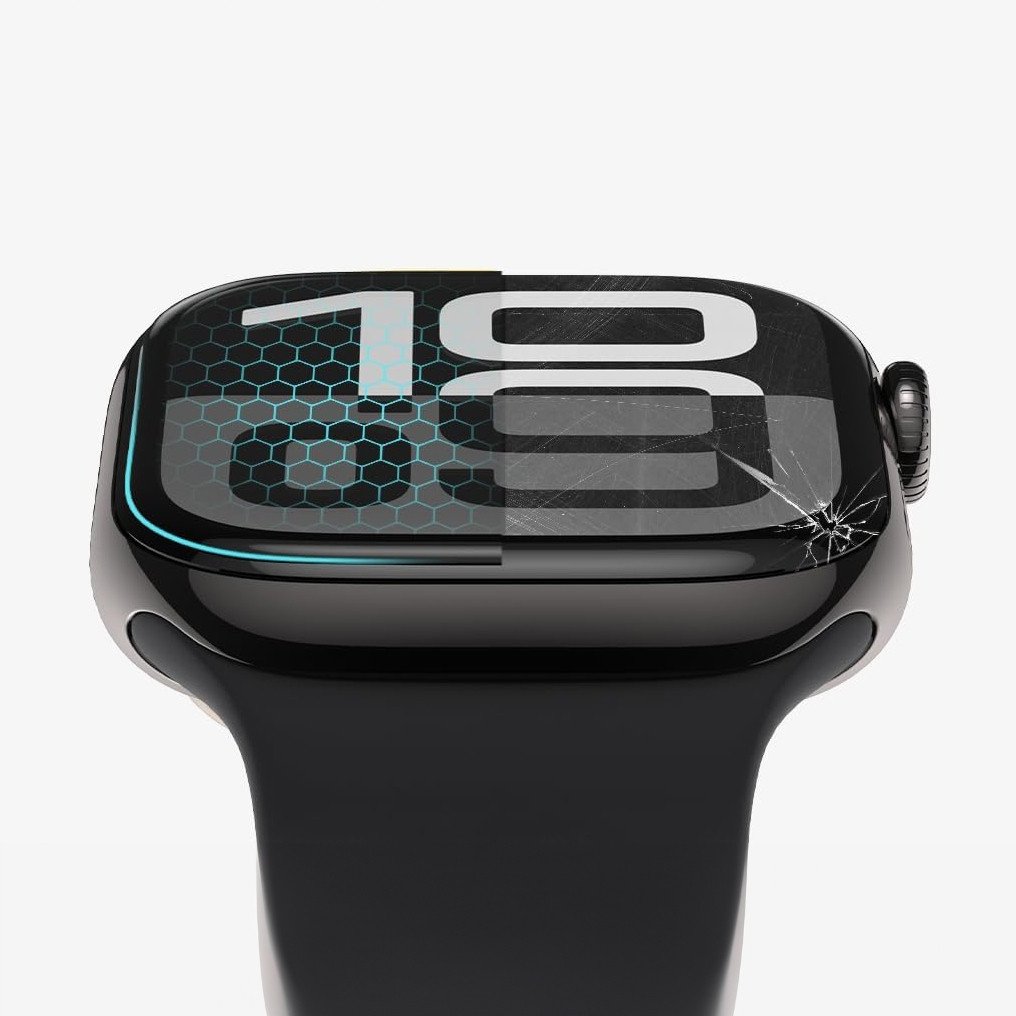 Mbrojtëse ekrani Hofi Tech-Protect Glas Flex+ për Garmin Venu 4 45mm, set 2 copë, e zezë