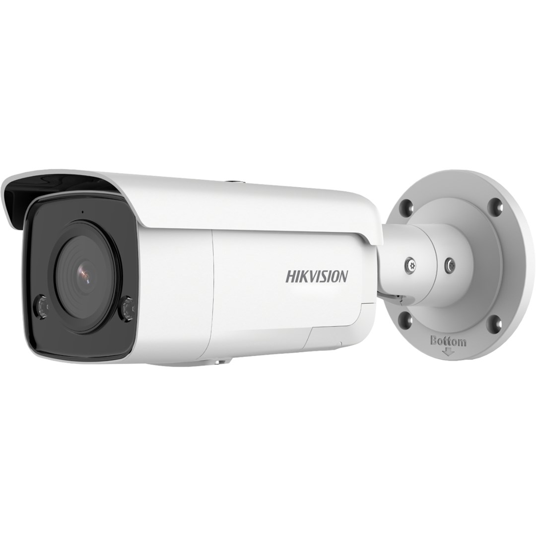 Kamerë sigurie HikVision DS-2CD2T86G2-ISU/SL, 4K, Bullet, 2.8mm, e bardhë