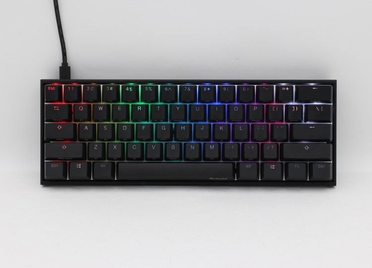 Tastierë lojërash Ducky Mecha Mini, MX-Brown, RGB, e zezë