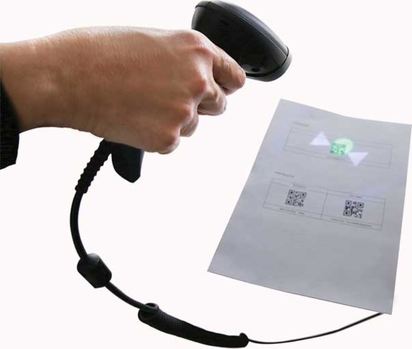 Lexues barkodesh Datalogic QuickScan QD2500, 1D 2D, me kabllo, i zi