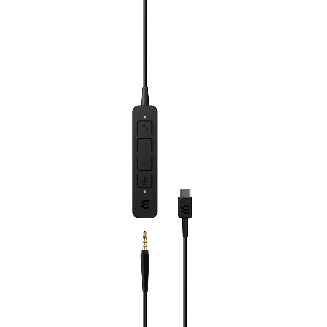Kufje EPOS Sennheiser ADAPT 165 USB-C II, Stereo, të zeza