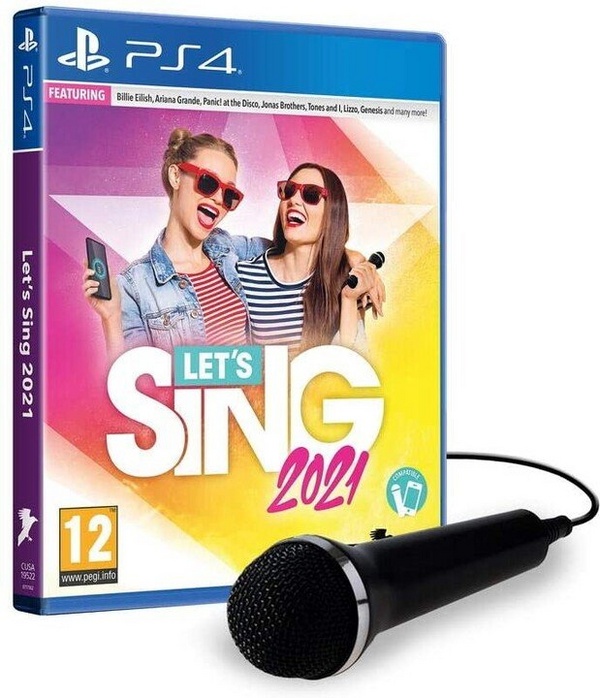 Видео игра Let's Sing 2021 + микрофон (SWITCH)