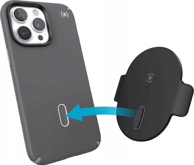 Mbajtëse veture ESR Car Vent Mount për MagSafe, ClickLock, rrotullim 360°, e zezë