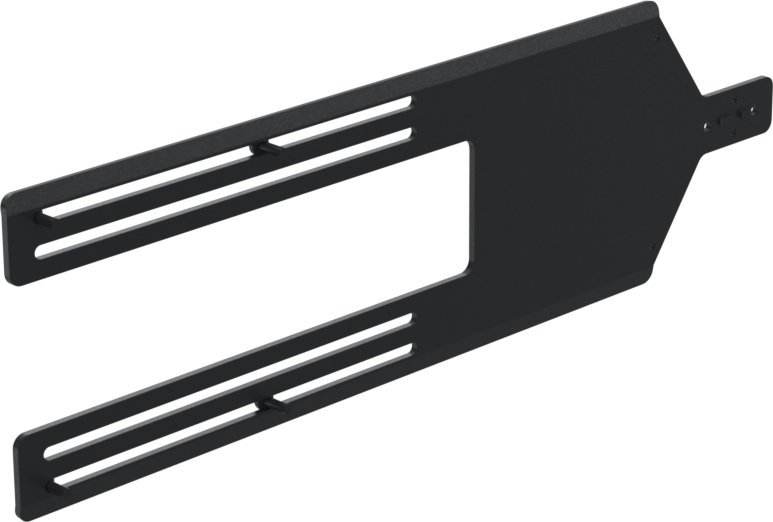 Mbajtëse kioskash Ergonomic Solutions KIOSK STRAIGHT BRACKET, montim fiks, metalike, gri