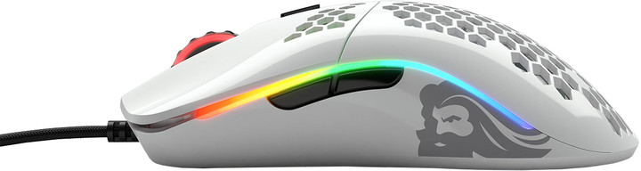 Maus Glorious Model O, i bardhë me shkëlqim