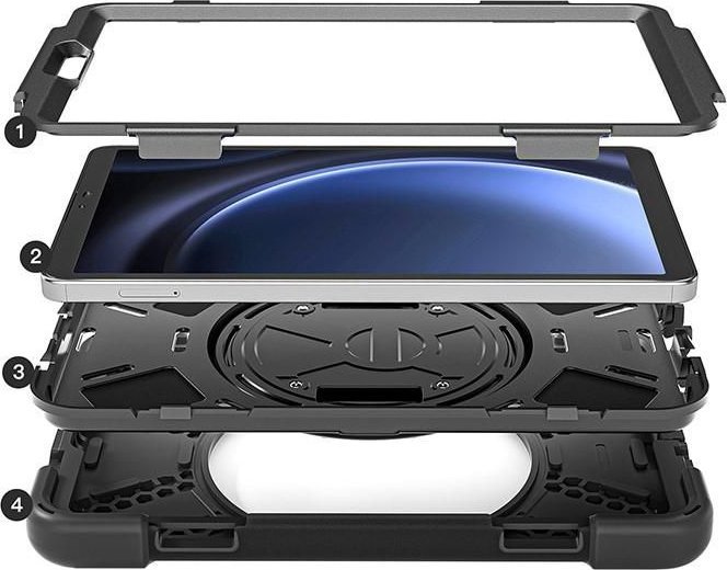 Mbështjellëse tablet eStuff ES681861, 11", Sleeve, e zezë