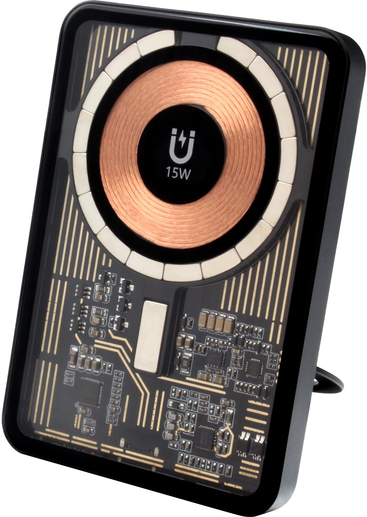 Karikues portativ RealPower PB-5000 MAG Watch, powerbank 5000mAh, për Apple Watch, i bardhë