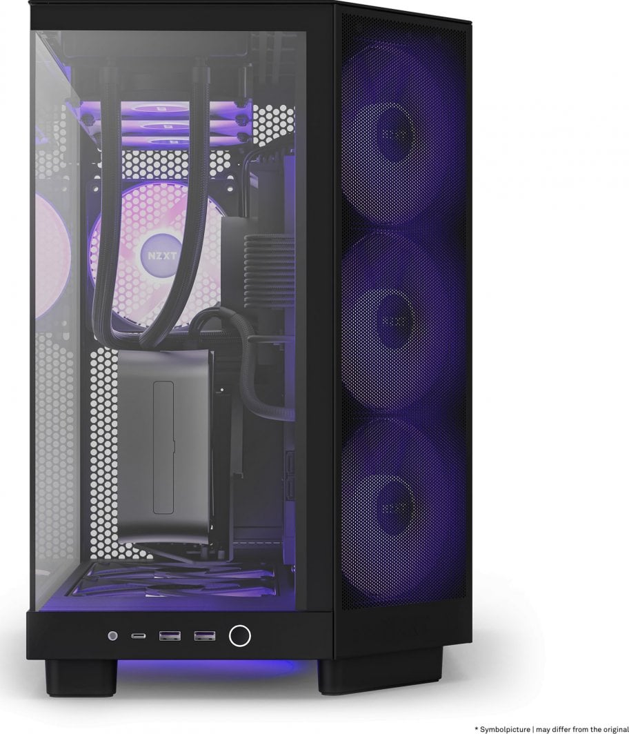 Куќиште за компјутер Nzxt H6 Flow