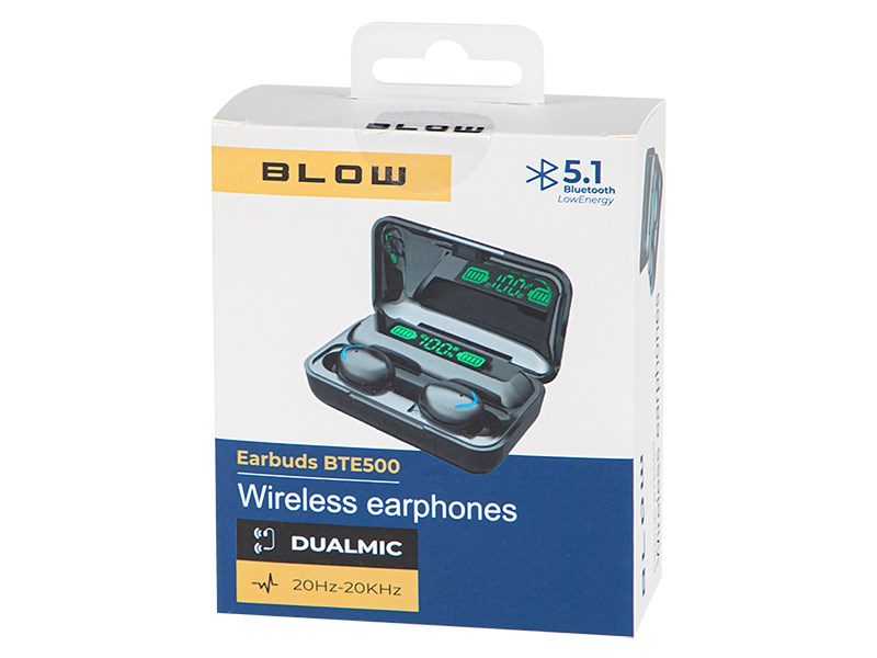 Dëgjuese Blow BTE500, Wireless, të zeza