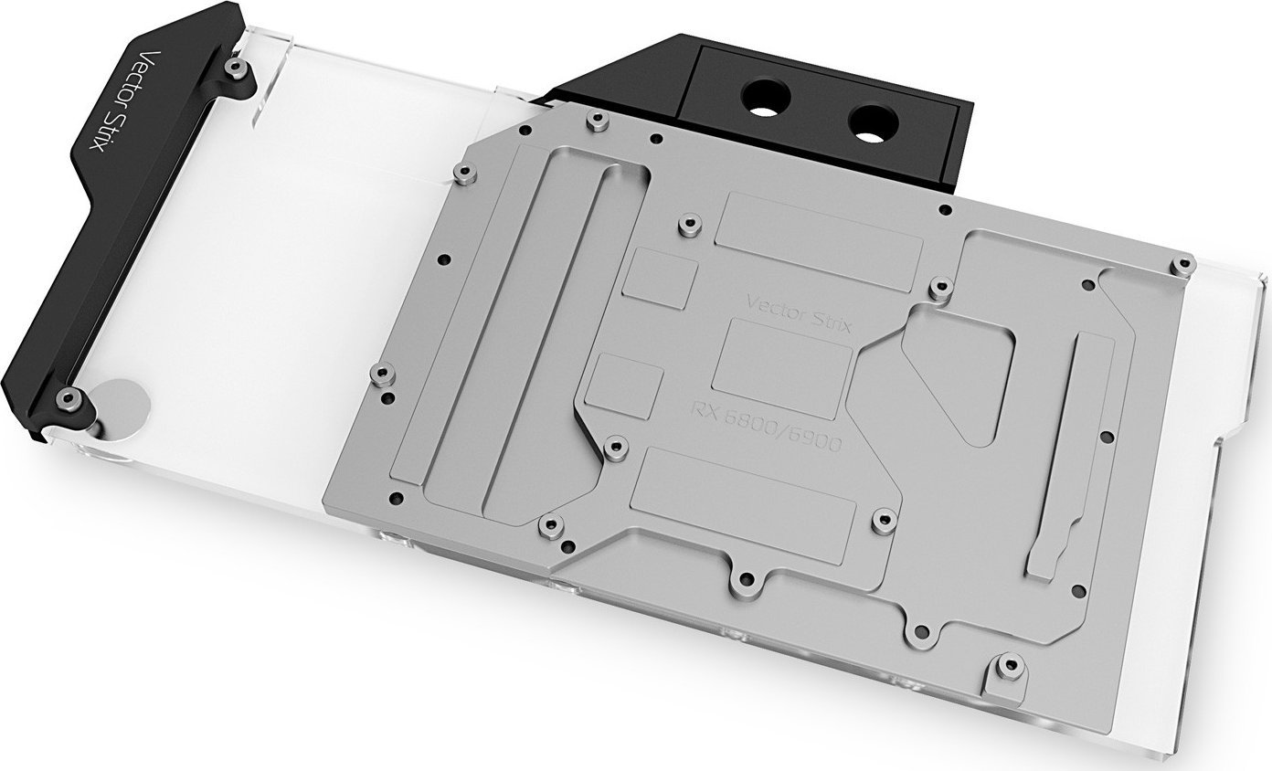 Bllok uji për GPU EK Water Blocks EK-Quantum Vector Strix RX 6800/6900, D-RGB, nikël dhe akrilik transparent