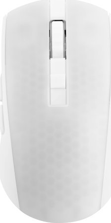 Maus gaming DELTACO GAMING WM89, wireless, 10000DPI, i bardhë transparent