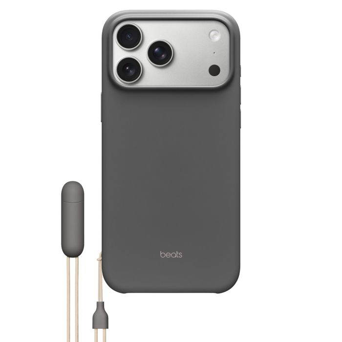 Beats iPhone 17 Pro Max Kickstand Case with MagSafe and Camera Control, Granite Gray