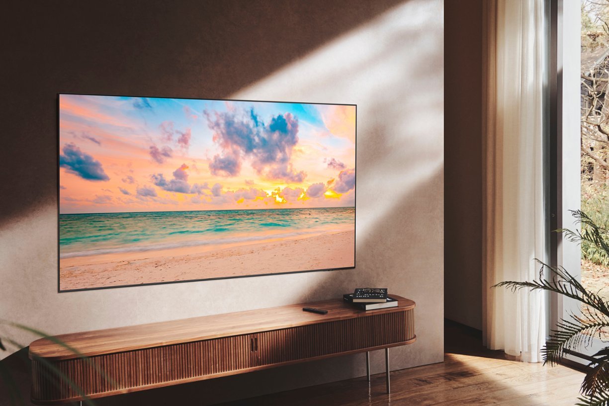 Televizor Samsung QE55QN90BATXXH, 55", Neo QLED, 4K, Smart, Tizen