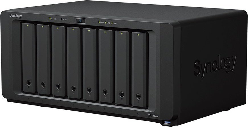 NAS server Synology DS1823xs+, 8 slote, Gigabit LAN, i zi