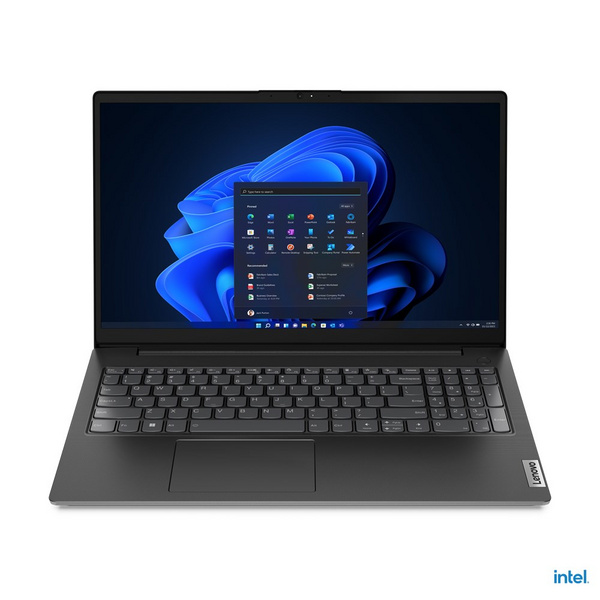 Laptop Lenovo V V15, 15.6", 8 GB RAM, 512 GB SSD, Intel® Core™ i5, Intel Iris Xe Graphics, црн
