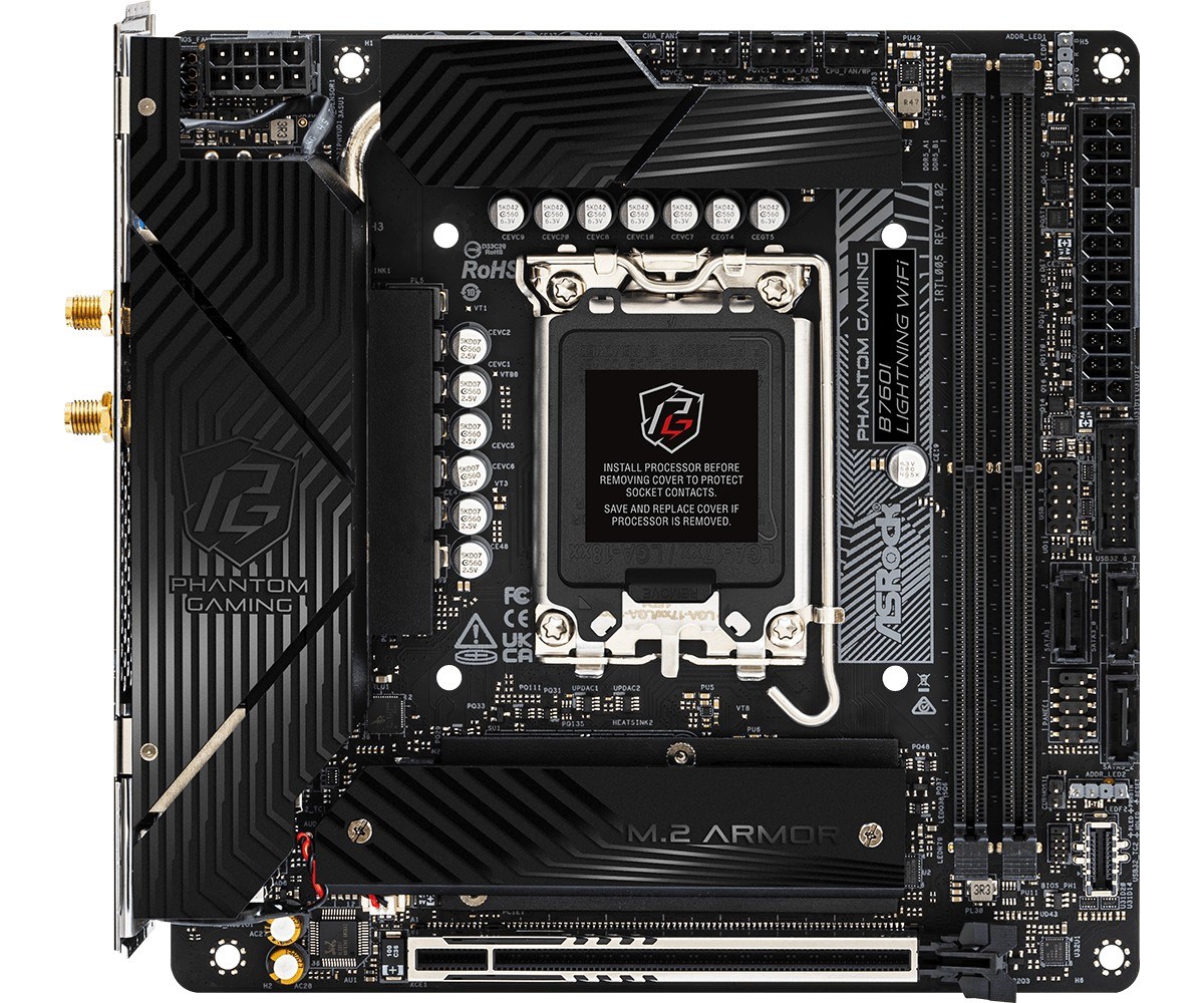 Матична плоча ASRock B760I Lightning WiFi