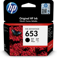 Ngjyrë për printer HP 653, 6 ml, e zezë