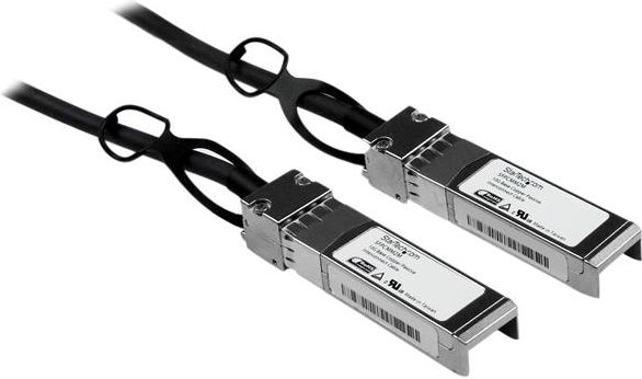 Kabllo rrjeti StarTech, SFP+, 10GBE, TWINAX, 2m, e zezë