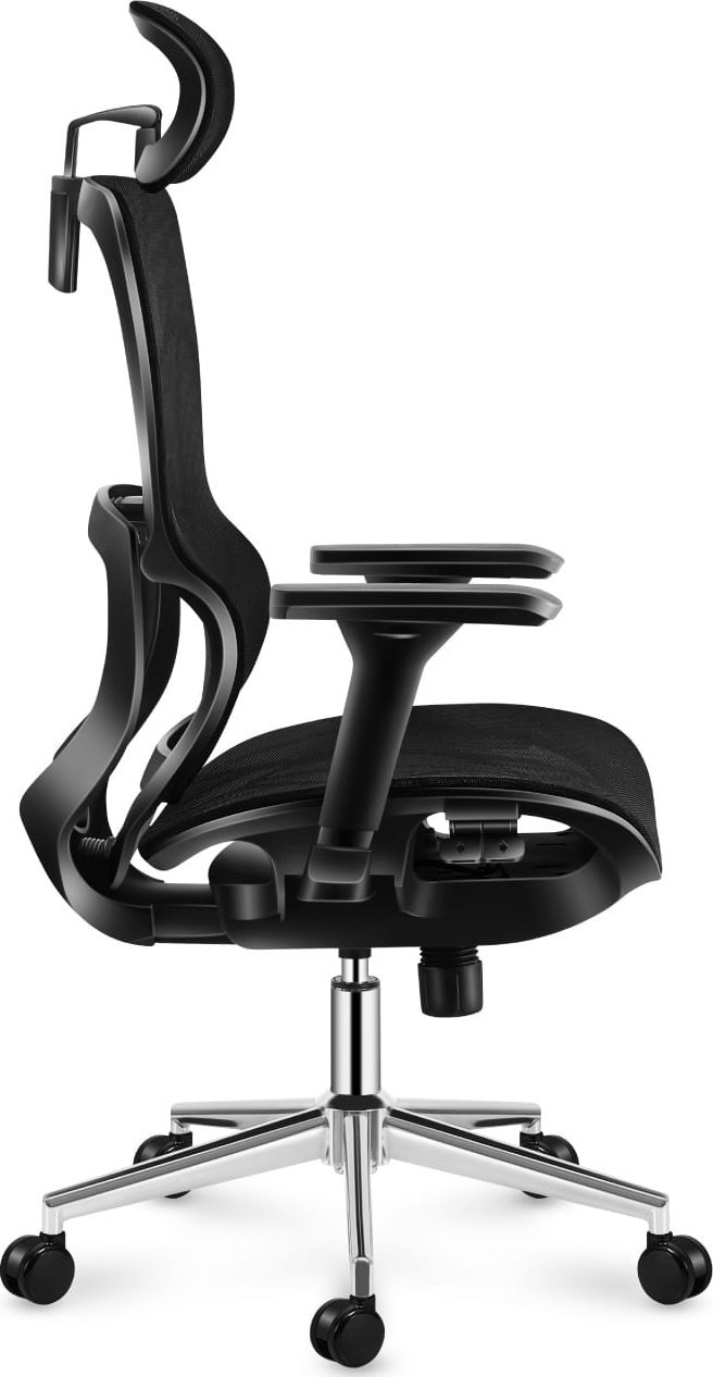 Karrige zyre Mark Adler Expert 6.2, ergonomike, najlon mesh, e zezë