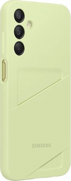 Mbulesë telefoni Samsung Card Slot Case për Galaxy A15 5G, me xhep karte, lime