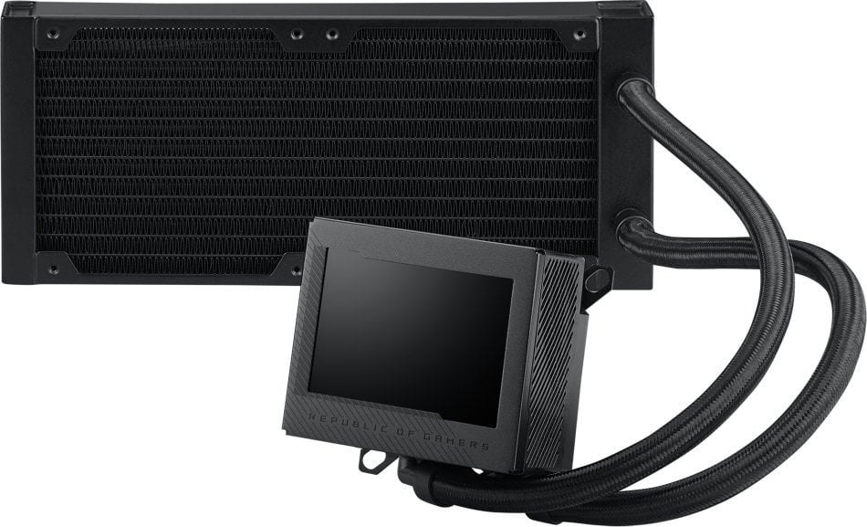 Ftohës me ujë Asus ROG Ryujin III 240 (90RC00K0-M0UAY0), 2000 rpm, 29.7dBa, 71.6CFM, 240mm, i zi