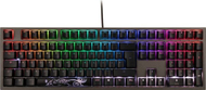 Tastierë lojërash Ducky Shine 7, Cherry MX Blue, e zezë/e hirtë