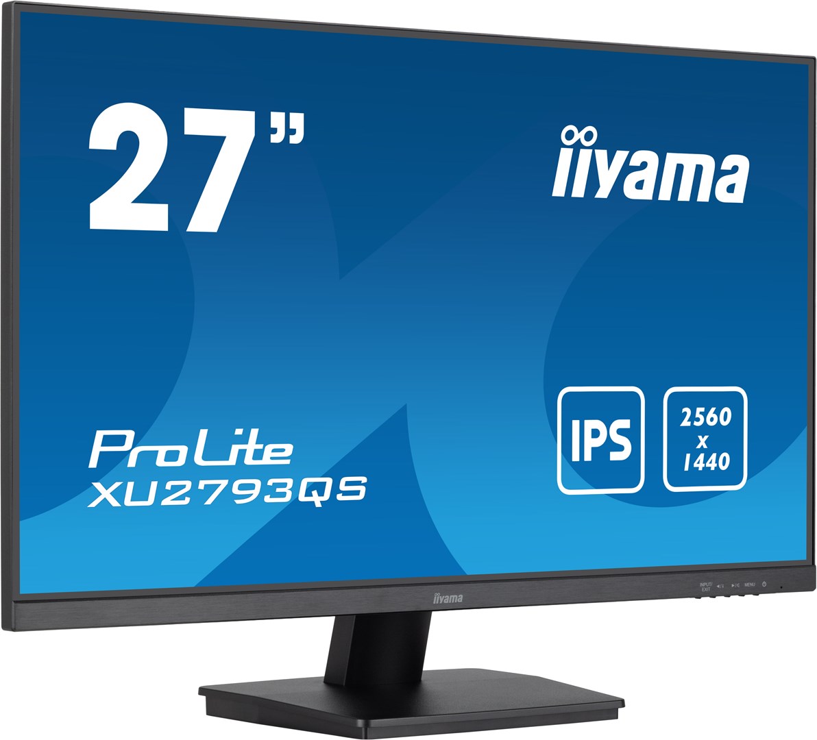 Monitor iiyama ProLite XU2793QS-B6, 27", 2560 x 1440, 100 Hz, i zi