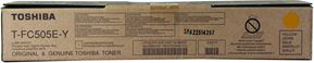 Toner Original Toshiba T-FC505E 6AJ00000147, i verdhë